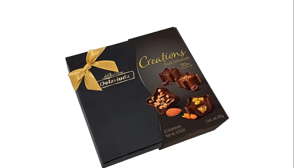 Caja con chocolates Delaviuda